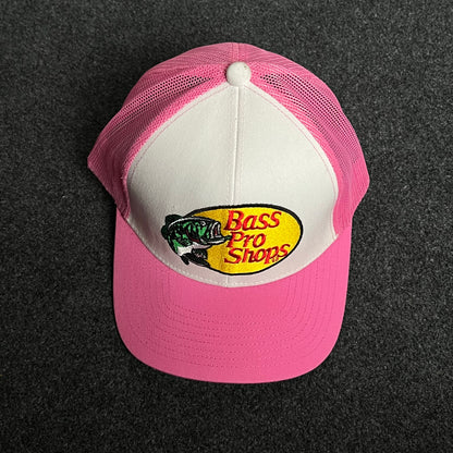 Bass Pro Shops Mesh Trucker Cap – Pink Edition