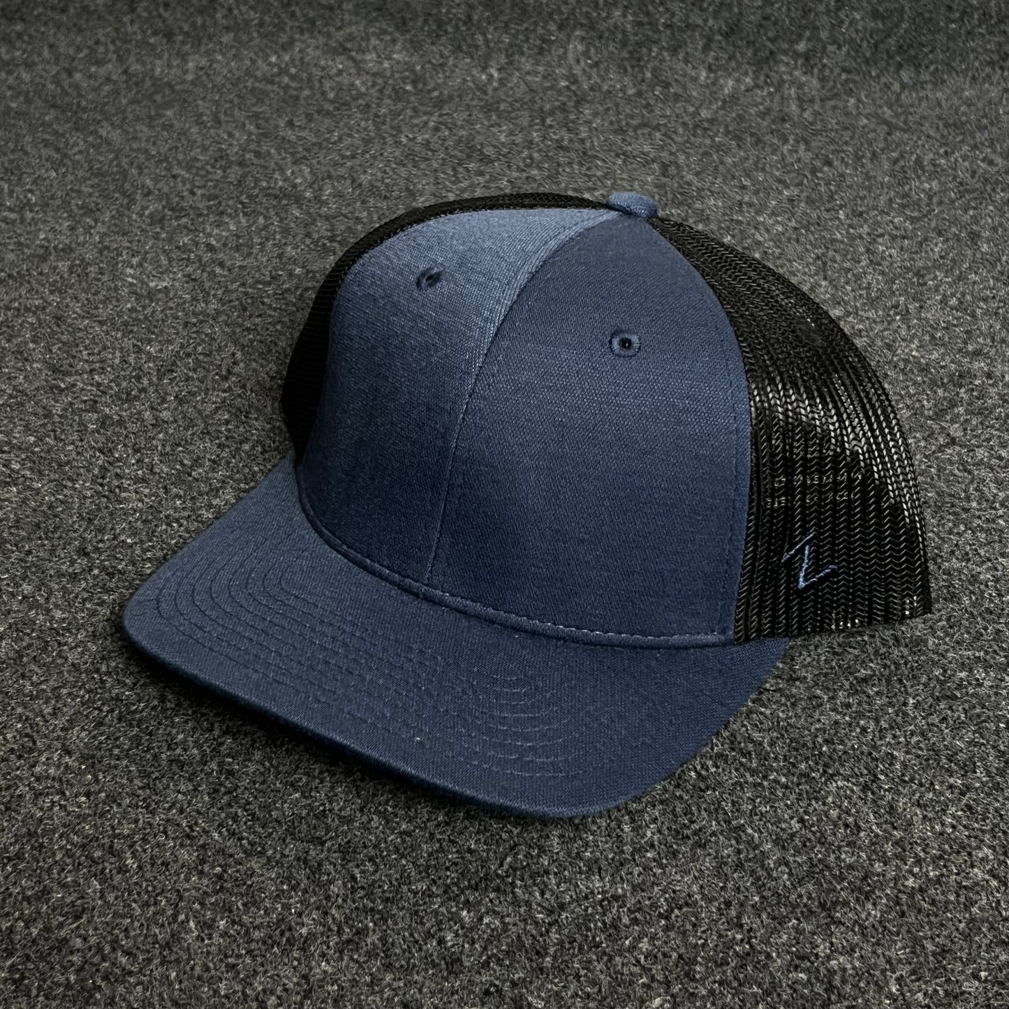 Mesh Trucker Cap – Navy & Black Edition