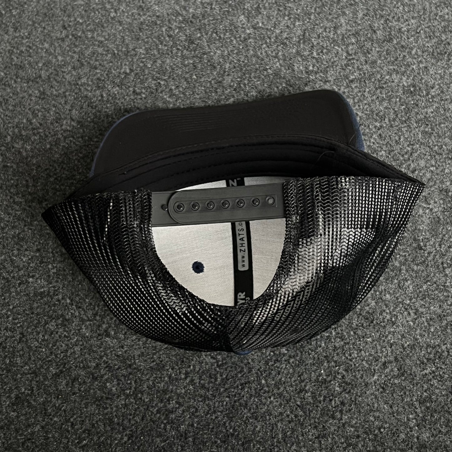 Mesh Trucker Cap – Navy & Black Edition