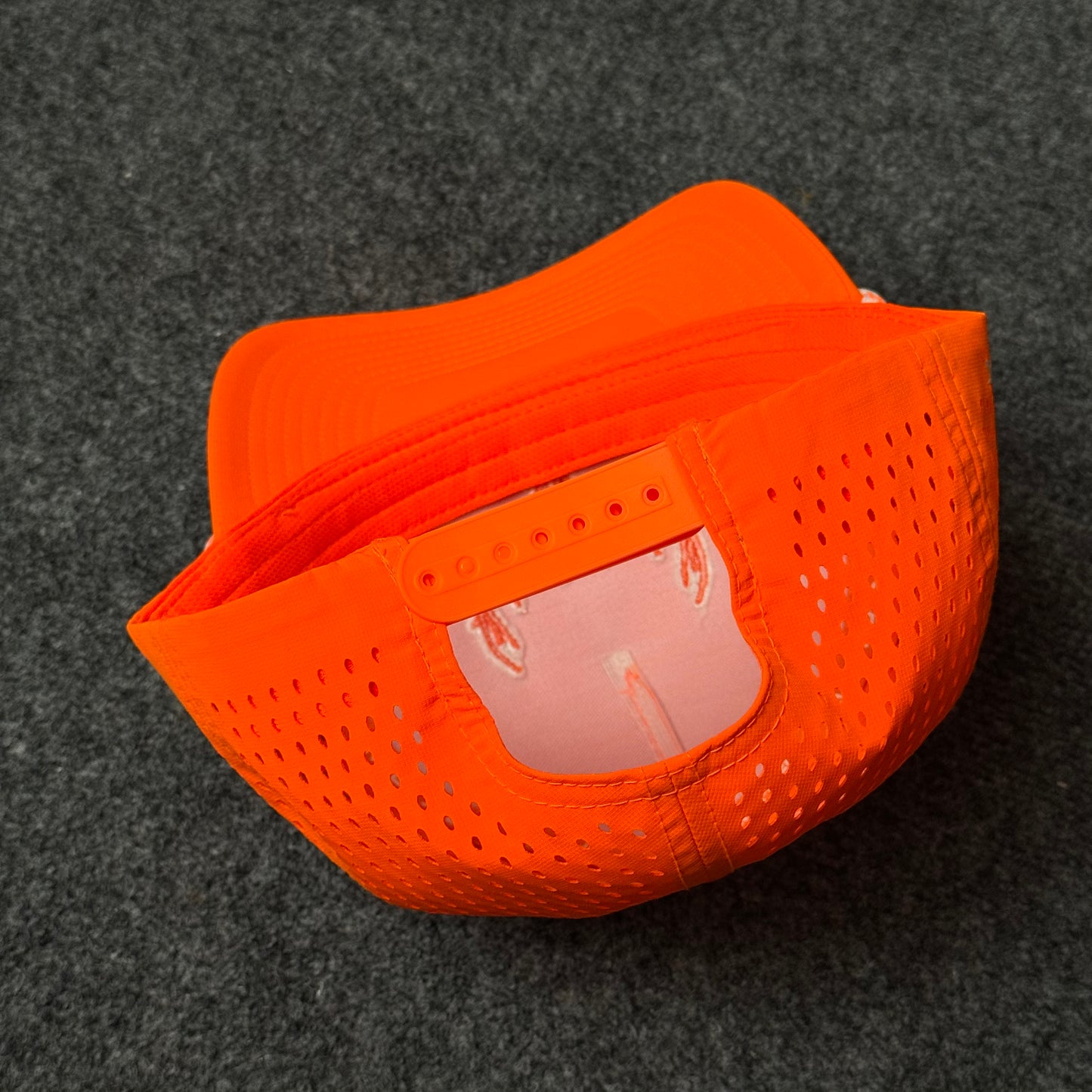 Elk Freak PRO Logo Rope Trucker Cap in Blaze Orange