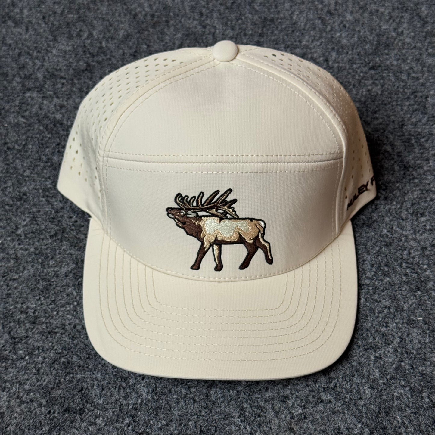 Cream Elk Performance Cap