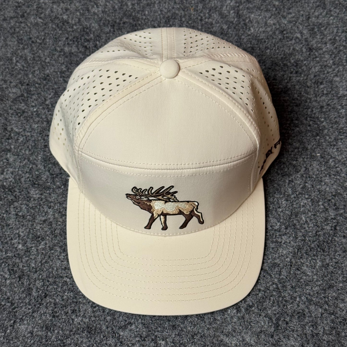 Cream Elk Performance Cap