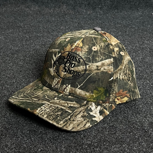 Bass Pro Shops Baseball Cap – Woodland Camo Edition
