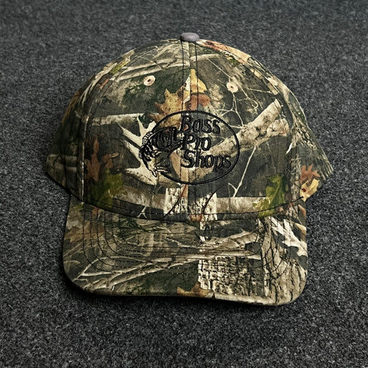 Bass Pro Shops Baseball Cap – Woodland Camo Edition