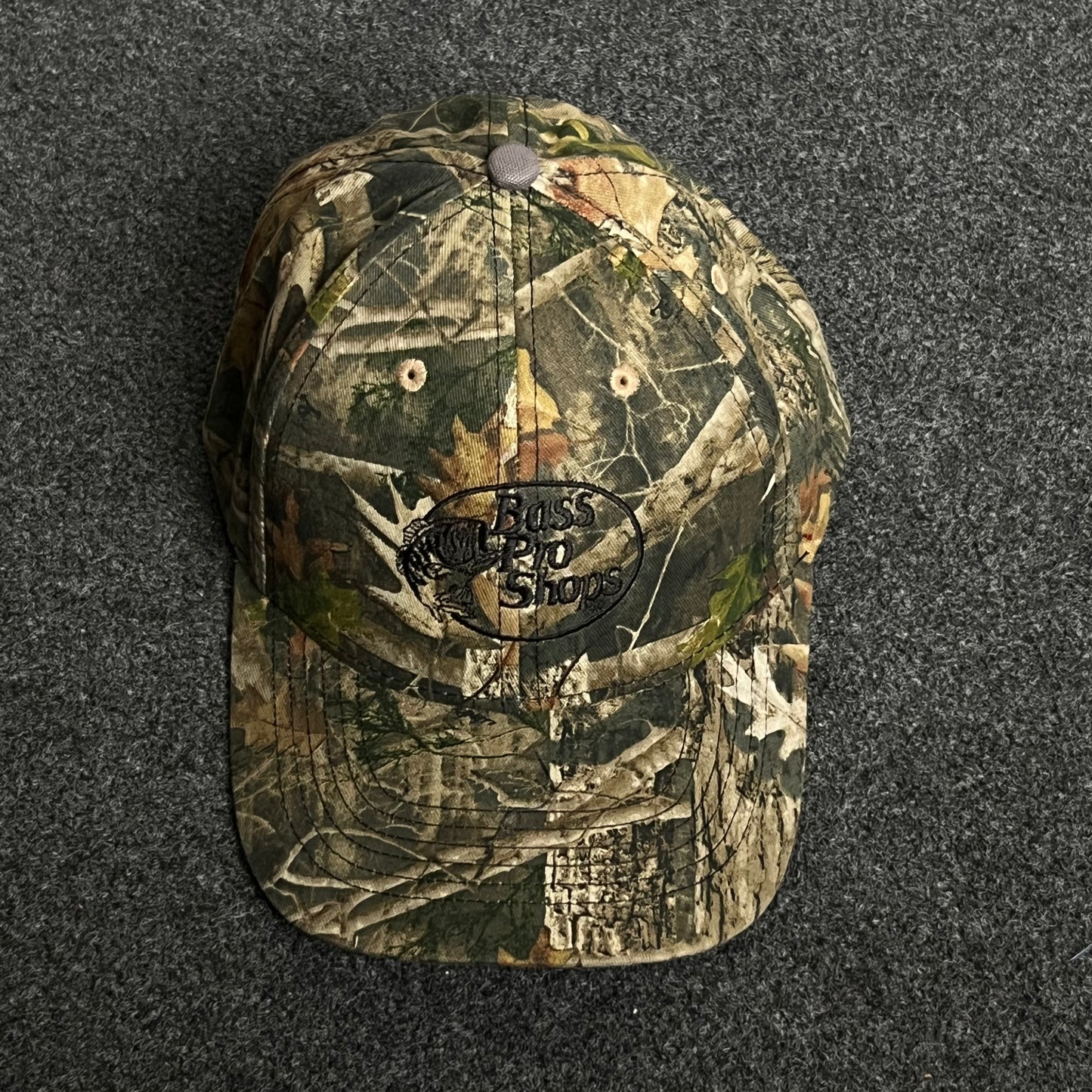 Bass Pro Shops Baseball Cap – Woodland Camo Edition