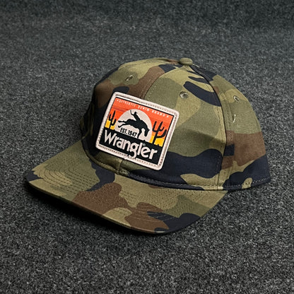 Wrangler Baseball Cap – Camo (Desert Patch)