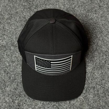 Performance Trucker Cap (Patriot Edition) in Black