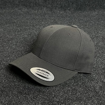 Classic Baseball Cap – Charcoal Gray (Flexfit)