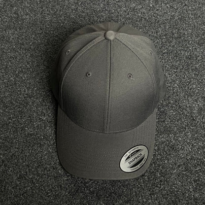 Classic Baseball Cap – Charcoal Gray (Flexfit)