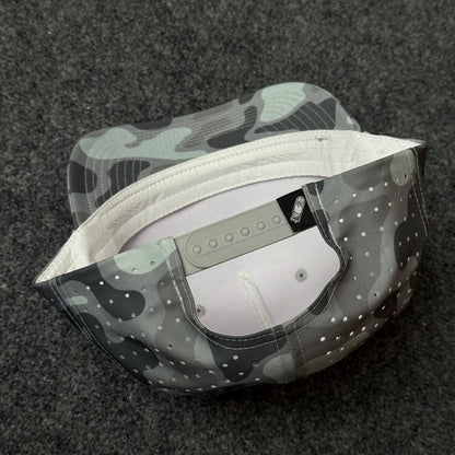 PRO Performance Rope Trucker Cap with  Grey and Charcoal Urban Camo