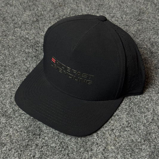 Black "Ride Fast Live Young" Performance Cap