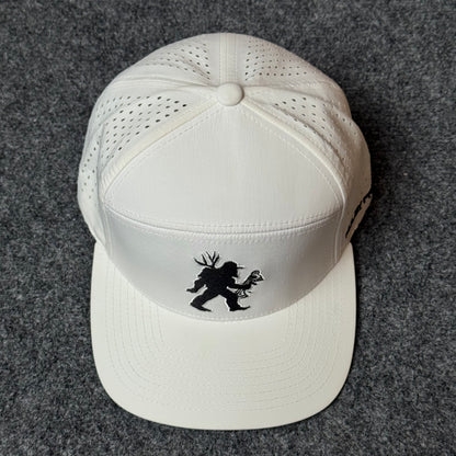 Performance Trucker Cap (Bigfoot Archery Edition) in Cream
