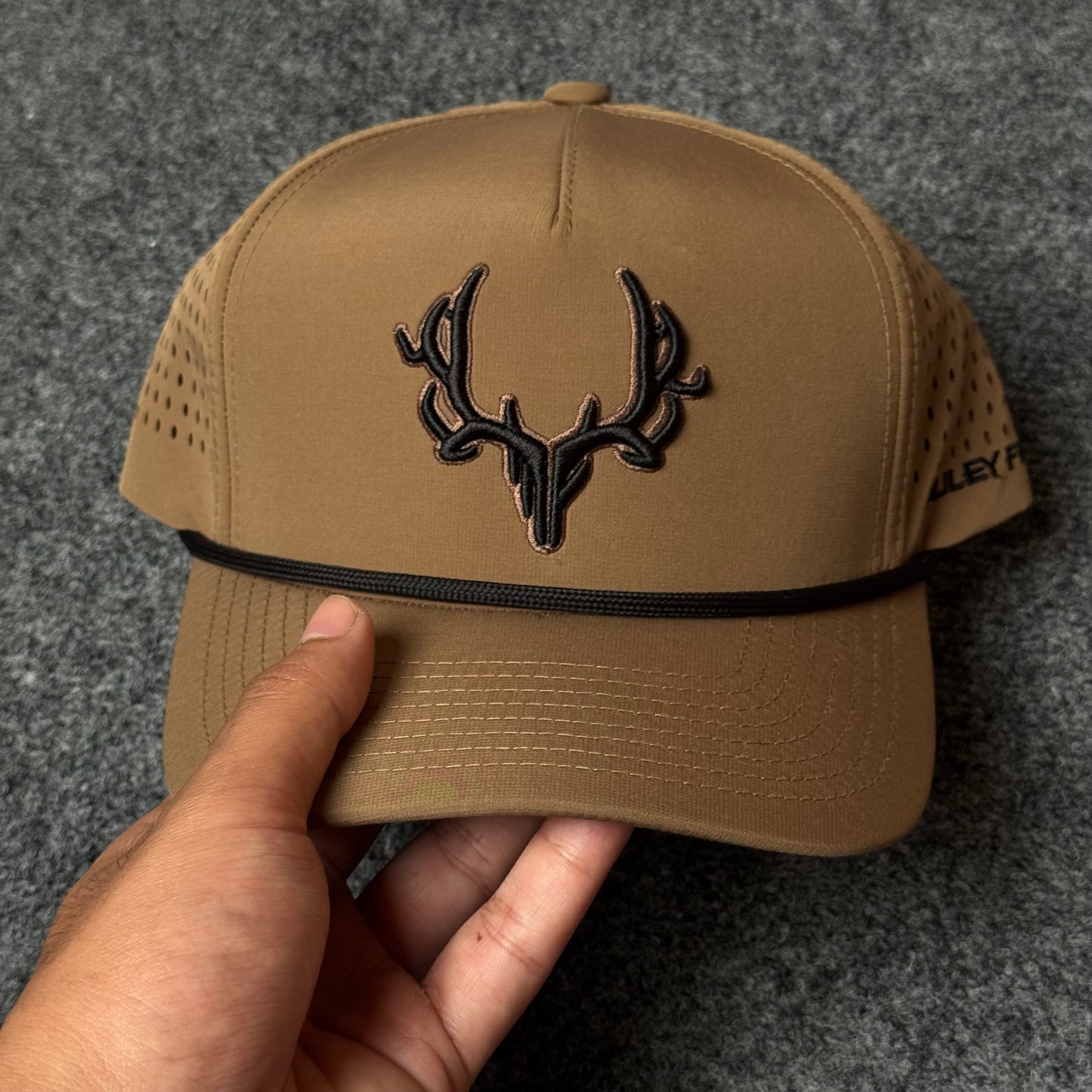 PRO Logo Rope Trucker Cap in Coyote / Tan