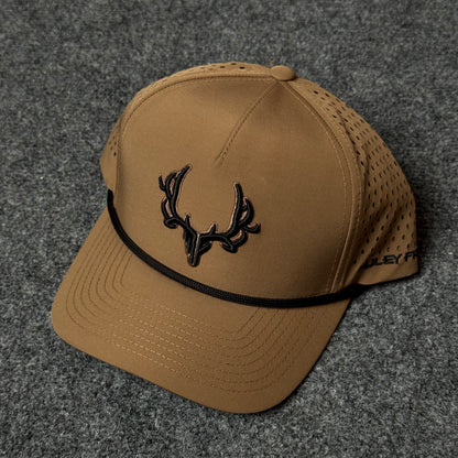 PRO Logo Rope Trucker Cap in Coyote / Tan
