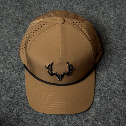 PRO Logo Rope Trucker Cap in Coyote / Tan