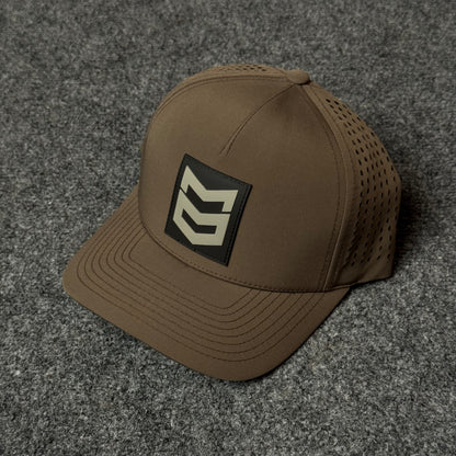 Lynx Hat / Drip Mid-Profile Cap in Coyote Brown / Khaki