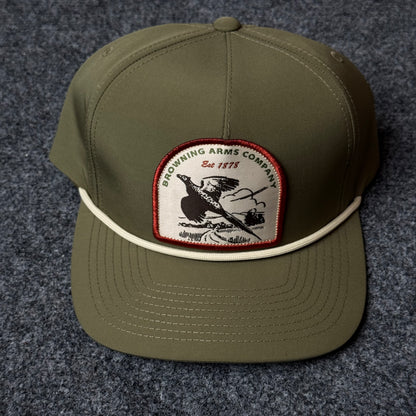 Olive Green Browning Pheasant Performance Rope Cap