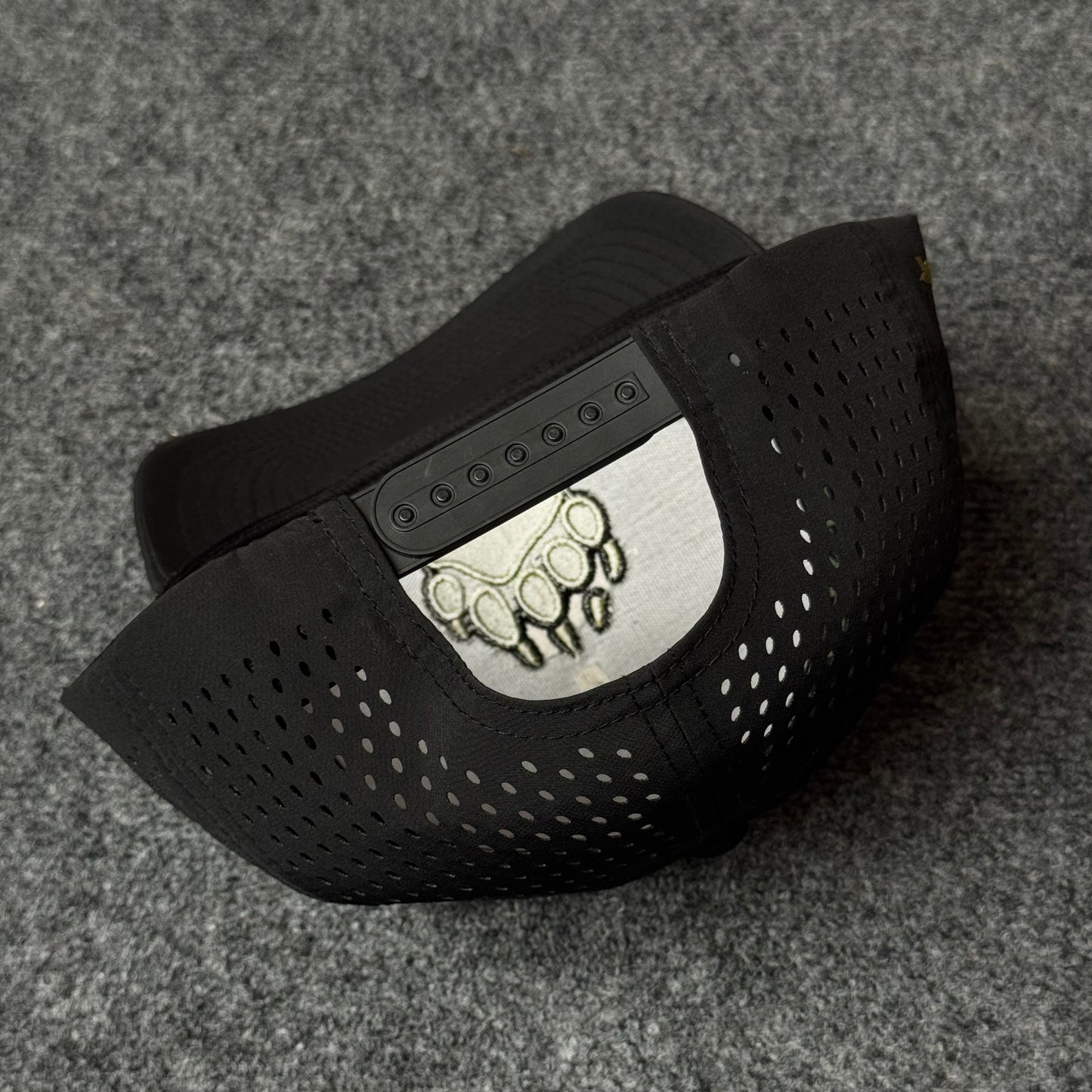 PRO Bear Paw Flatty cap in Black