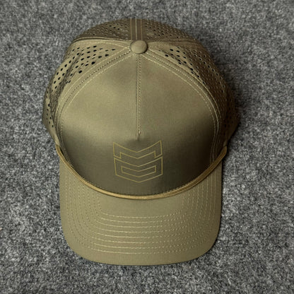 MTN OPS Rush Cap (in the Loden colorway)
