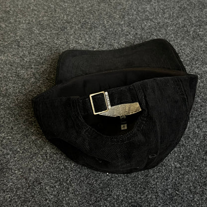 Unstructured Dad Cap – Black “Fargo Force Hockey Club”