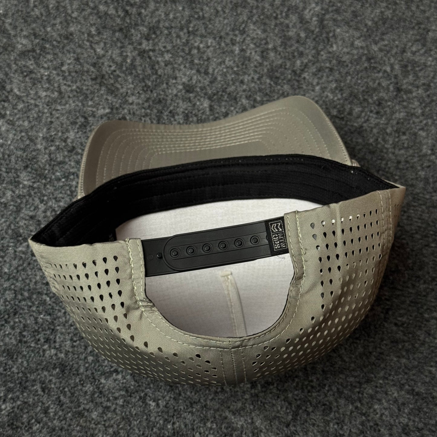 MTN OPS Rush Cap (in the Stone colorway)