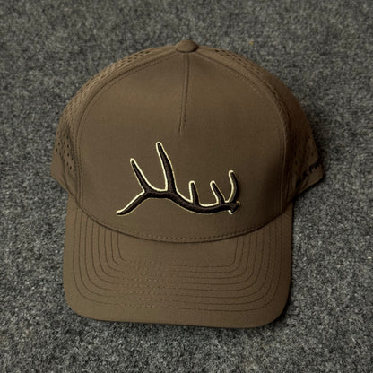 Muley Freak PRO Elk Shed Trucker Cap (in the Driftwood colorway)