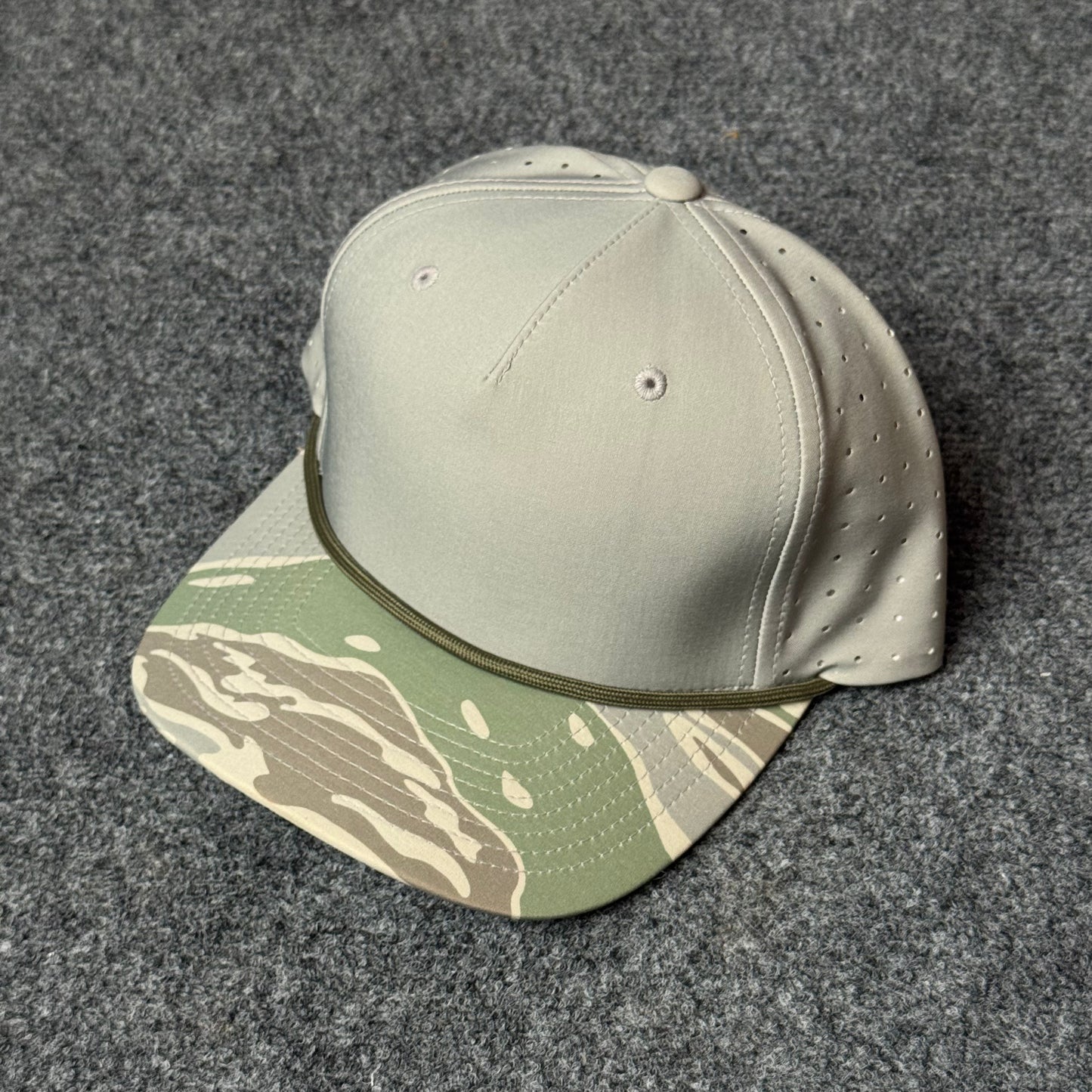Sobro Goods Custom Perforated Blank Rope Cap