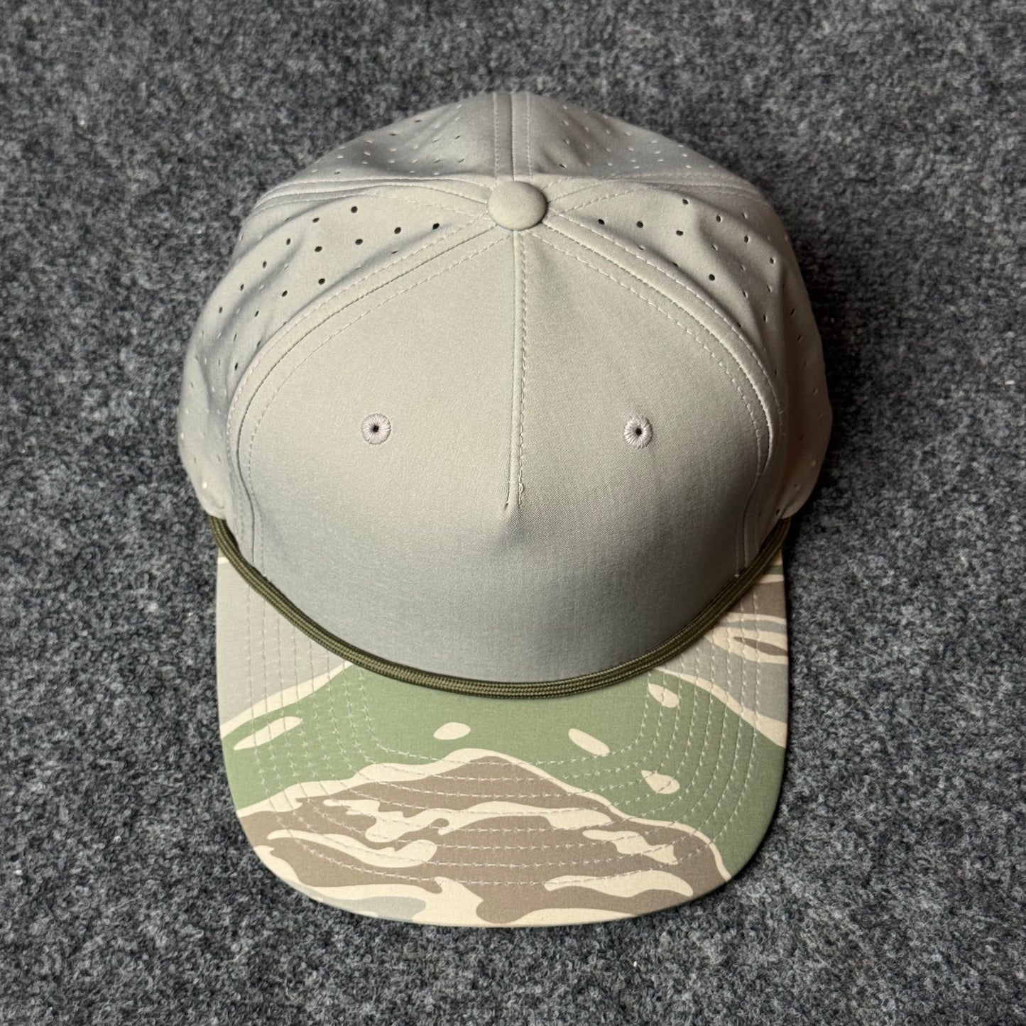 Sobro Goods Custom Perforated Blank Rope Cap