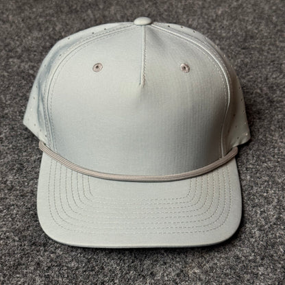 Blank Richardson 355 Laser Perf Performance Rope Cap (in the Stone colorway)