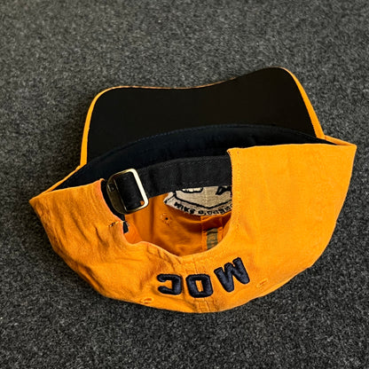 Unstructured Dad Cap – Gold “Mike O’Donnell Invitational” (Signature Brim)