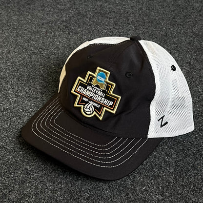 NCAA Basketball Championship Mesh Trucker Cap – Black & White Mesh (Patch)