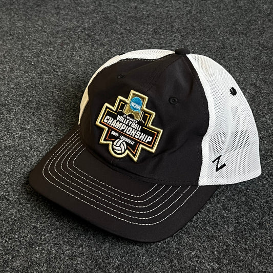 NCAA Basketball Championship Mesh Trucker Cap – Black & White Mesh (Patch)