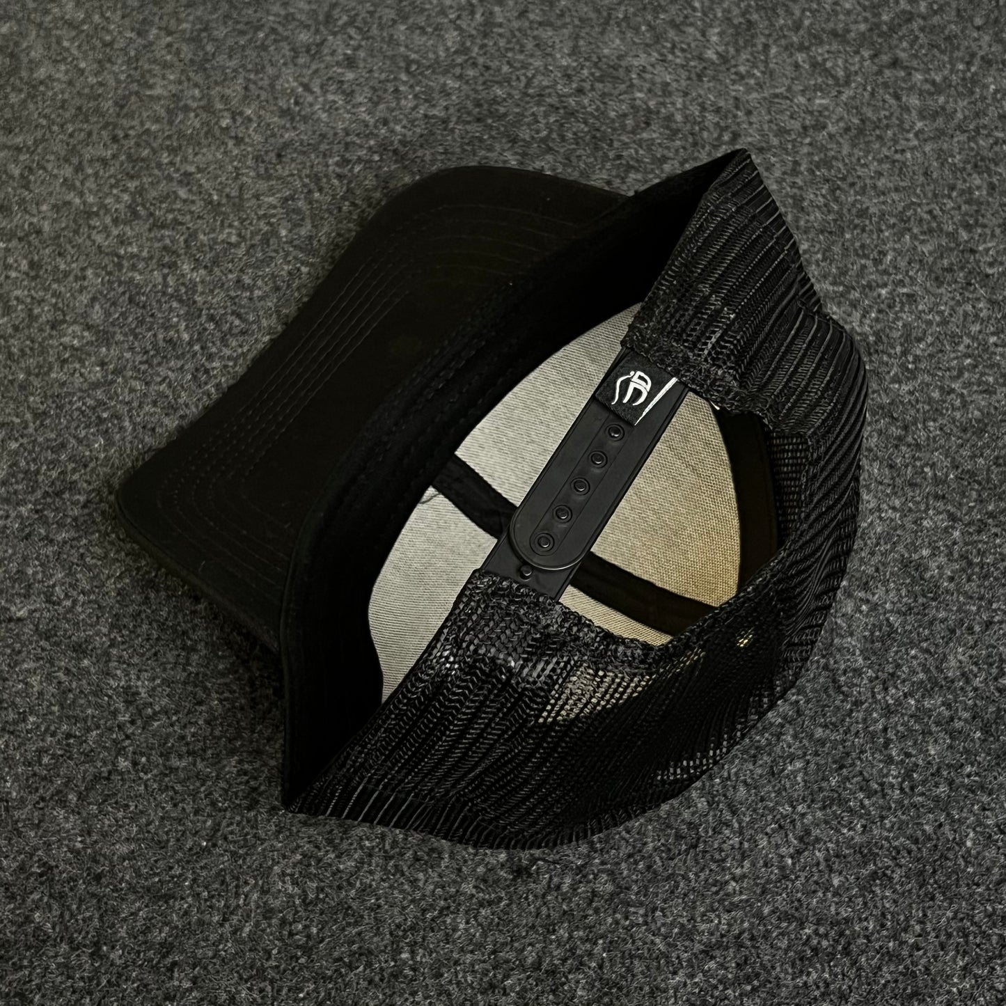 American Flag Patch Trucker Hat.