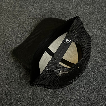 American Flag Patch Trucker Hat.