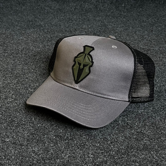 Spartan Helmet Snapback Trucker Cap