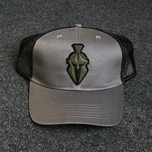 Spartan Helmet Snapback Trucker Cap