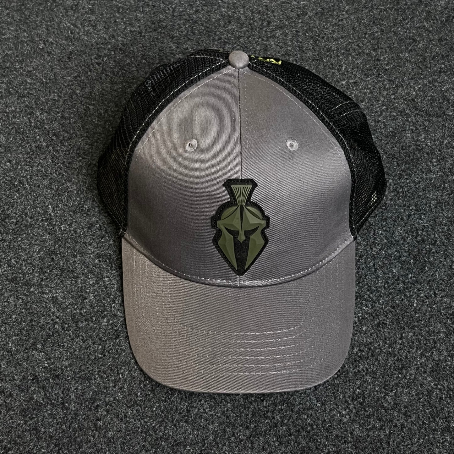 Spartan Helmet Snapback Trucker Cap