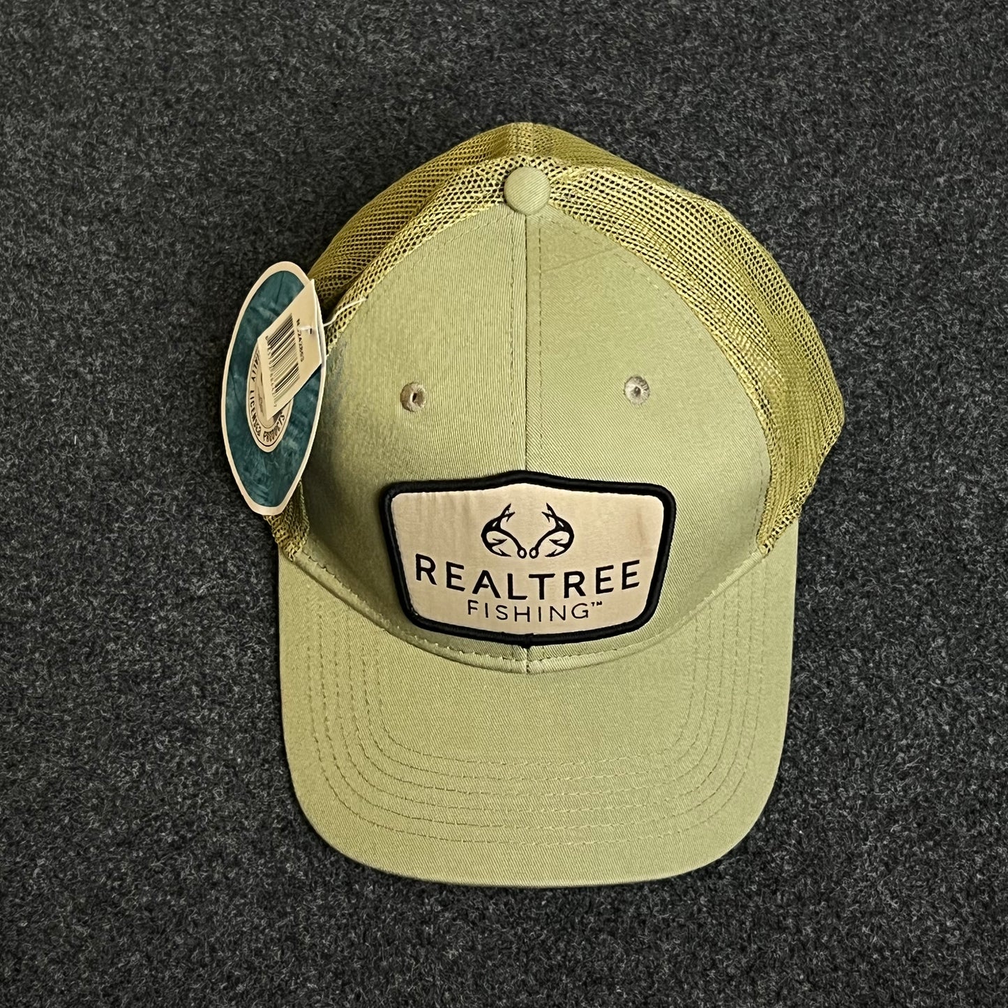 Realtree Fishing Logo Meshback Trucker Hat