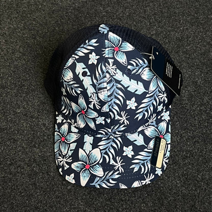 Tropical Hibiscus Floral Trucker Hat