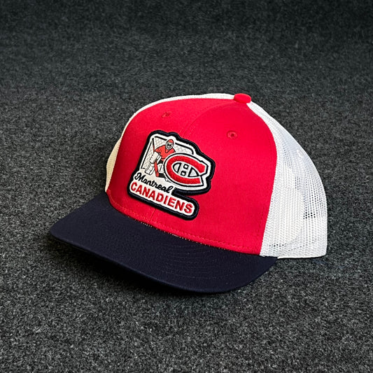 Montreal Canadiens Fanatics Authentic Pro Draft Structured Trucker Cap