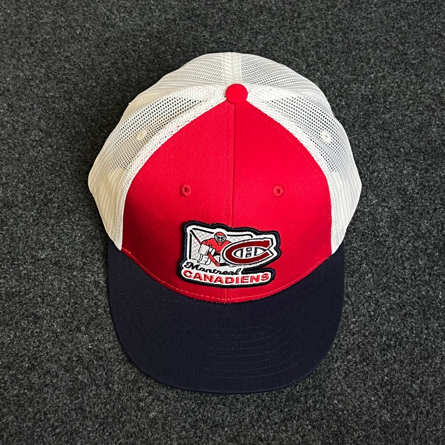 Montreal Canadiens Fanatics Authentic Pro Draft Structured Trucker Cap