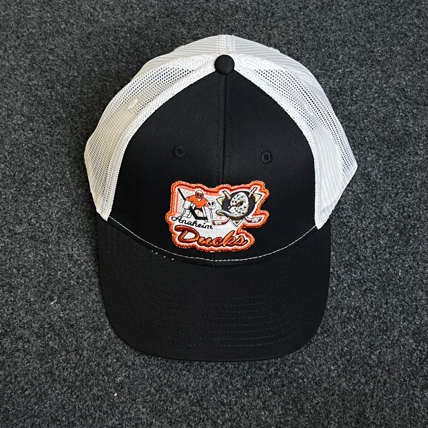 Anaheim Ducks Authentic Pro Draft Trucker Hat.
