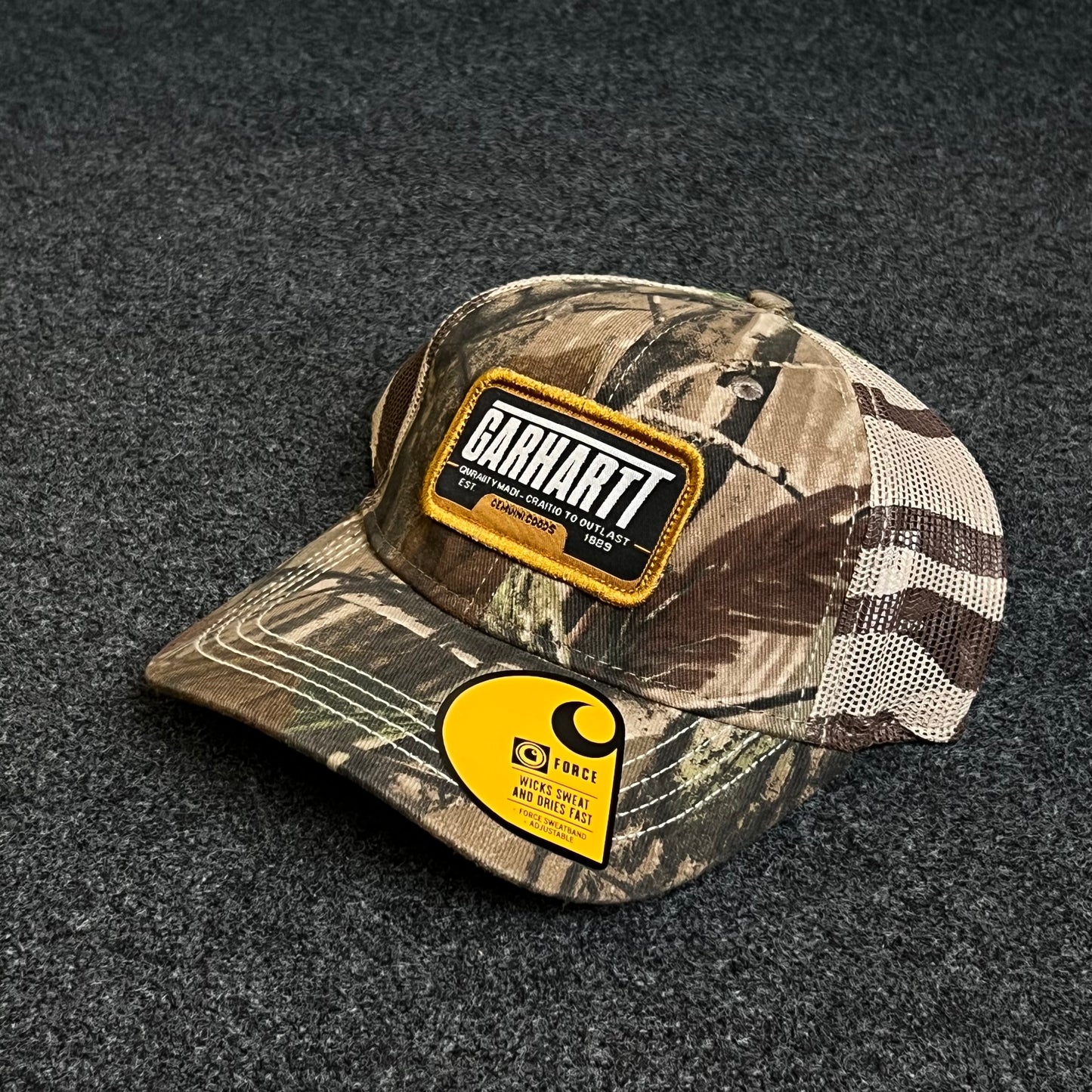 Carhartt Realtree Camo Patch Mesh Trucker Cap