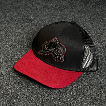 Colorado Avalanche Legendary Black A-Frame Trucker Hat