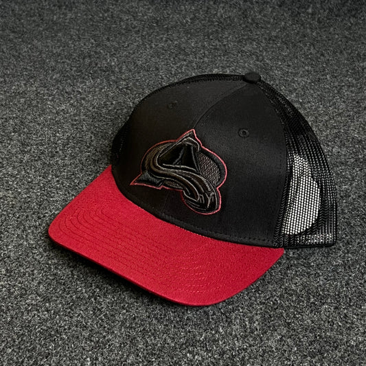 Colorado Avalanche Legendary Black A-Frame Trucker Hat