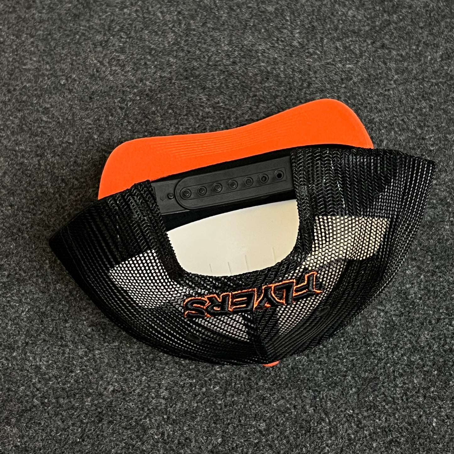 Philadelphia Flyers Authentic Pro Draft Black/Dark Orange Trucker Hat
