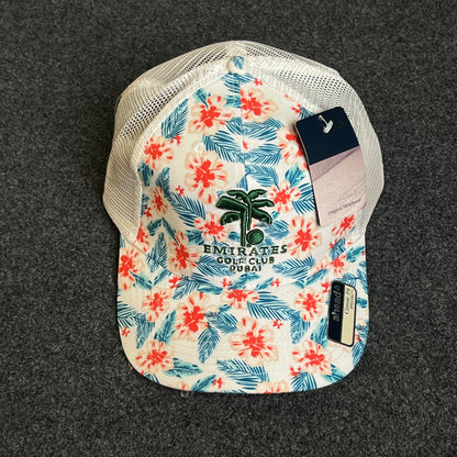 Holiday Hawaii Palm Leaves Trucker Hat