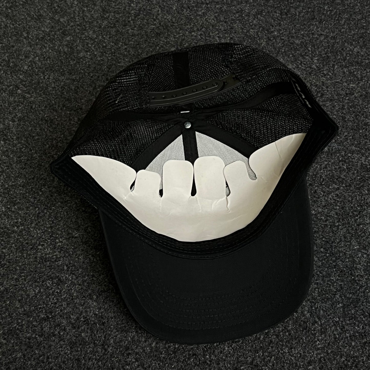 RAM Black Mesh Trucker Cap