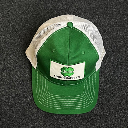 Lucky Clover Green Mesh Trucker Hat
