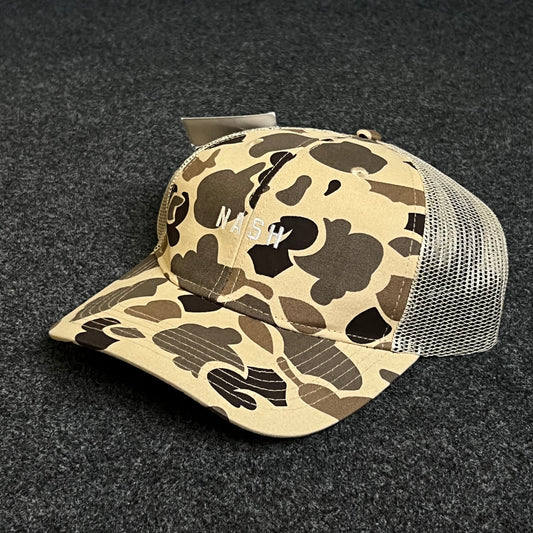 Camo Mesh Trucker Hat